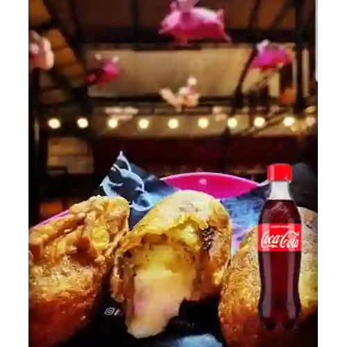 Combo Aborrajado Clásico +Cocacola Orig 400ml