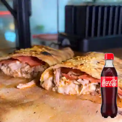 Combo Calzone de Creación +Cocacola Orig 400ml