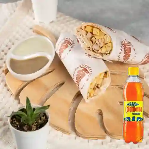 Combo Shawarma Beirut + Colombiana400 ml