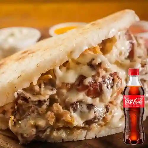 Combo Arepa Especial + Coca Cola Original 400 ml