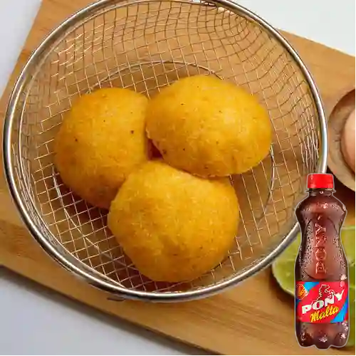 Combo Pastel de Papa y Pollo + Pony Malta 330 ml