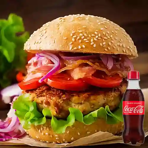 Combo Hamburguesa de Eva +Cocacola Orig 250ml