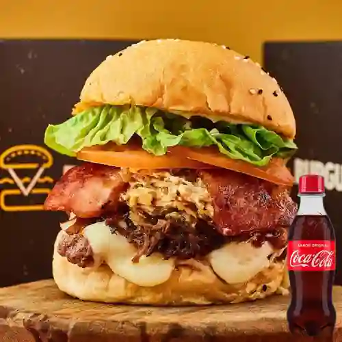 Combo Mix Burger + Coca-Cola Sabor Original 250 ml