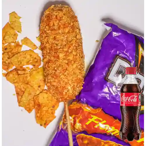 Combo Flaming Hot + Coca Cola Original 400 ml