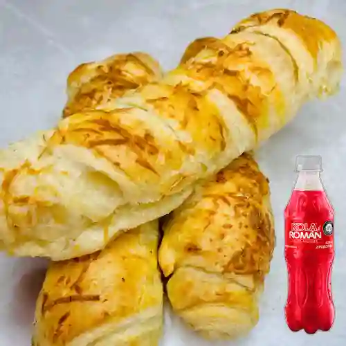Deditos de Queso Horneados +Kola Román Org 400ML