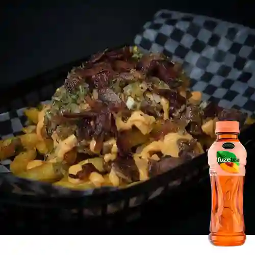 Combo Papitas Chingonas + Fuze Tea Durazno 400ML