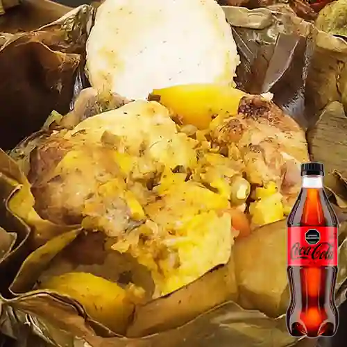 Combo Tamal Tradicional + Coca-Cola ZERO 600 ml