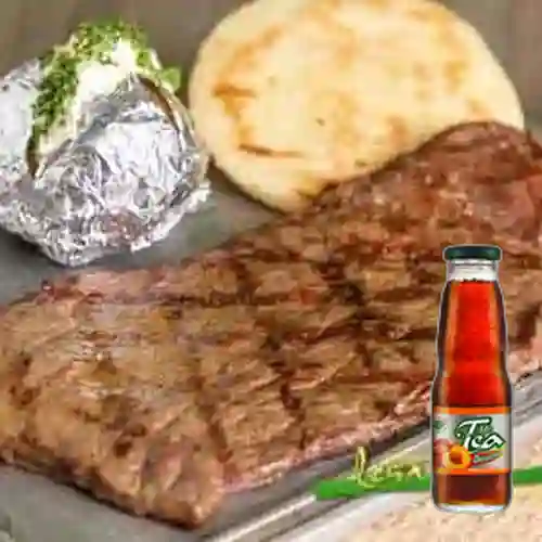 Combo Res Parrilla + Mr Tea Durazno 300 ml