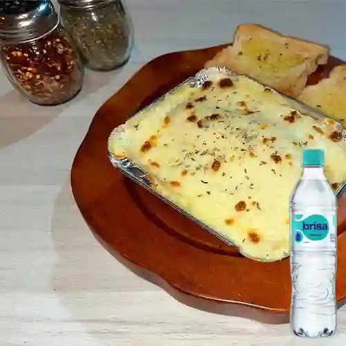Lasagna de Pollo c/ Champiñones +Brisa S/gas 600ML