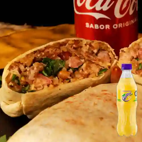 Combo Wrap de Lechona + Quatro Original 400ML