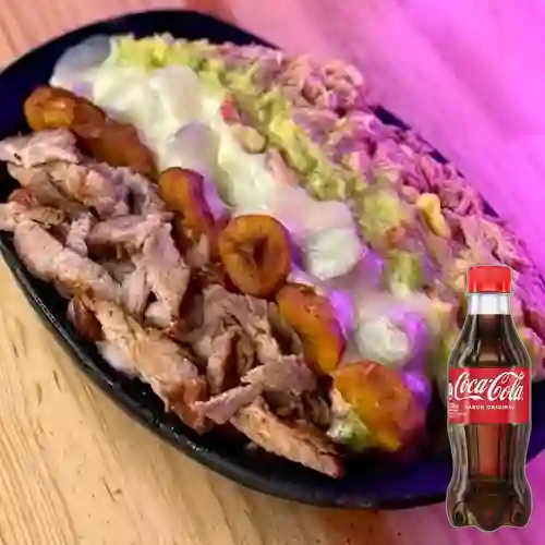 Combo Salchipapa Llanera + Coca Cola 250Ml
