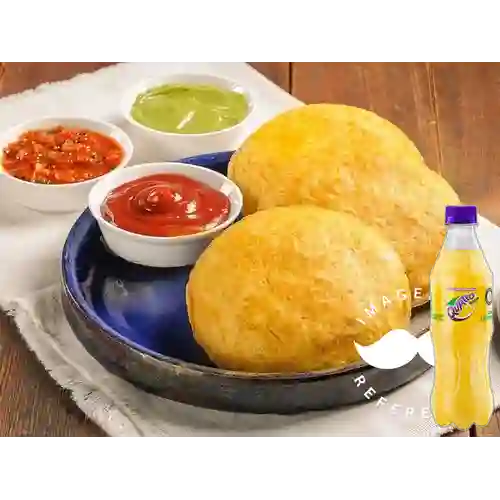 Combo Arepa de Huevo + Quatro Original 400ML
