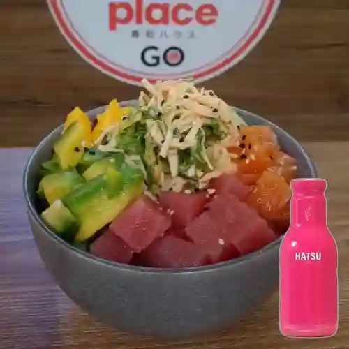 Combo Bowl Place + Te Hatsu Rosa 400 ml