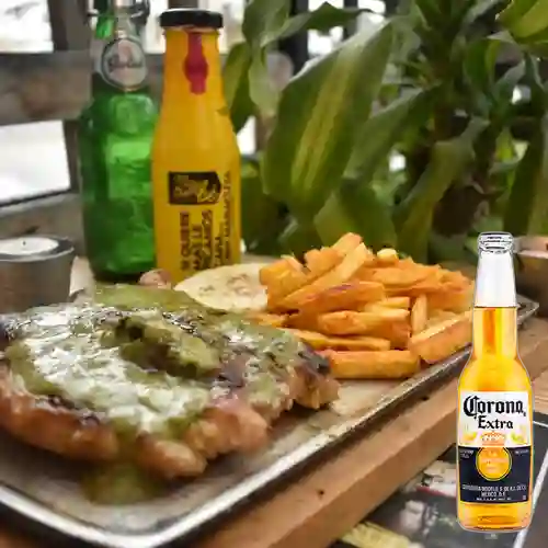 Combo Churrasco 350Gr + Corona 330 ml