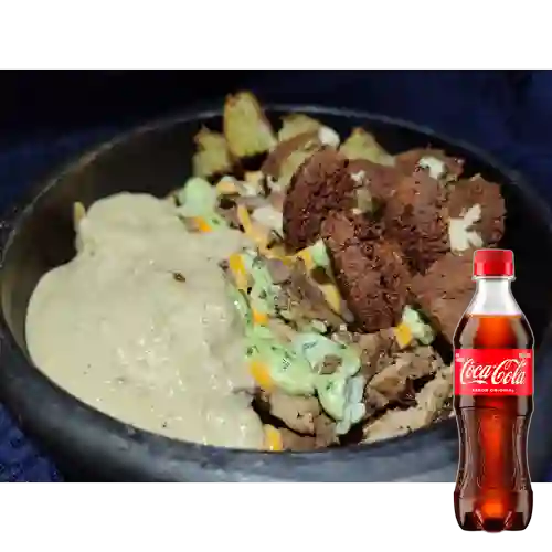 Combo Papas Árabes + Coca-Cola Sabor Original 400 ml