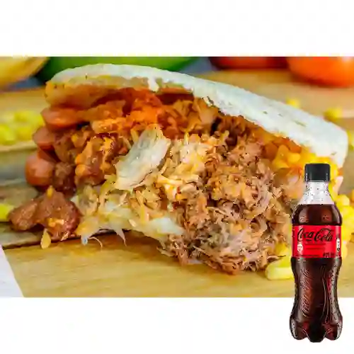 Combo Tipica de Pollo + Coca Cola Sin Azúcar 400ml