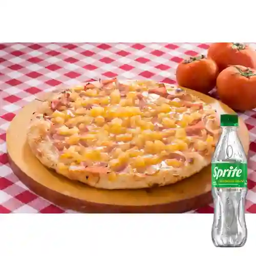 Combo Pizza Hawaiana + Sprite Original 400ml