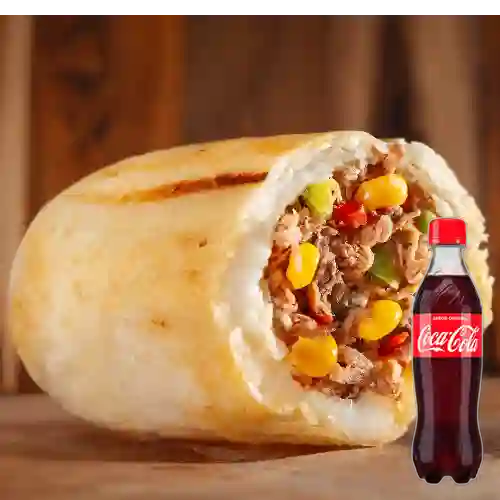 Combo Rollo Mexicano + Coca-Cola Sabor Original 400 ml