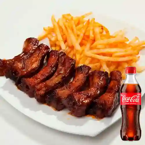 Combo Costillas Pchan + Coca Cola Original 400 ml