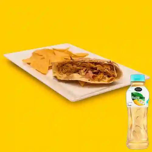 Quesadilla Proteína +Fuzetea Mango Manzanilla 400ML