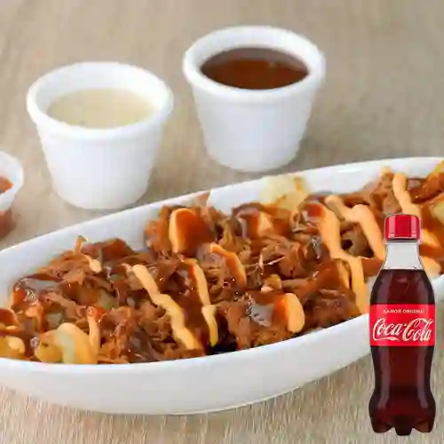 Combo Cacerola de Papas +Cocacola Orig 250ml