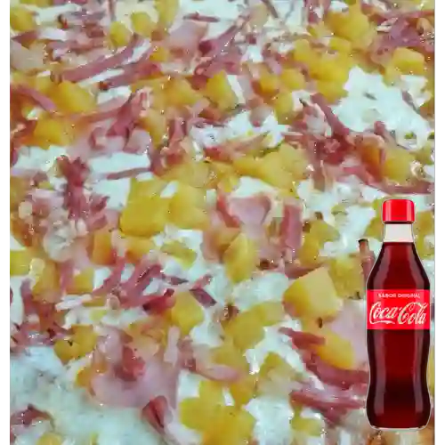 Combo Super Hawaiana + Coca-Cola Sabor Original 350 ml