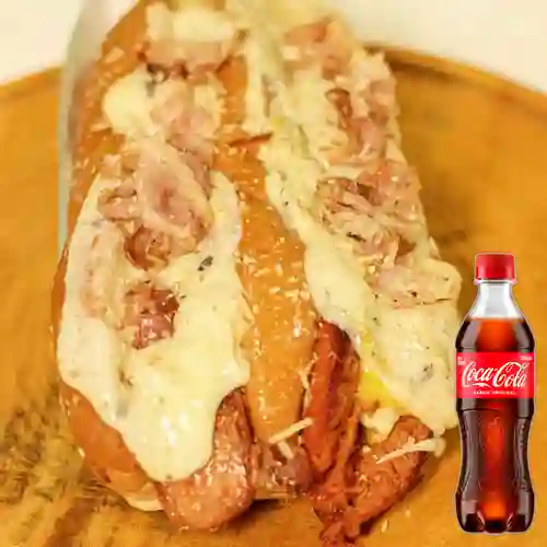Combo Perro Gemelo + Coca Cola Original 400 ml