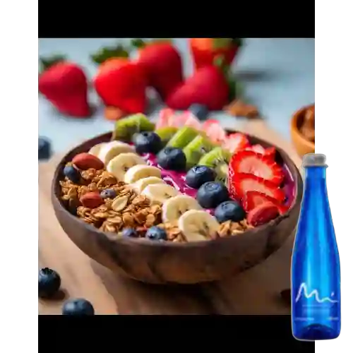 Combo Bowls Amazonia + Agua Manantial 400ml