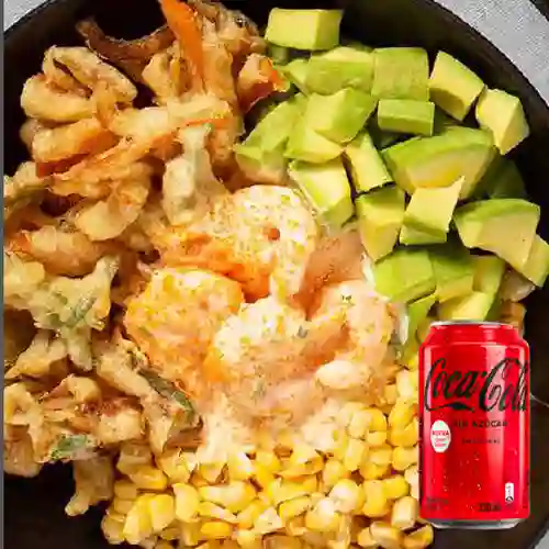 Combo O'Pae Poke + Coca Cola Sin Azúcar 330ML