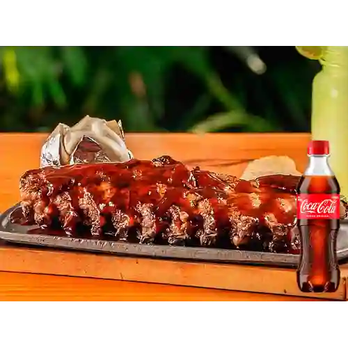 Combo Costillas + Coca Cola Original 400 ml