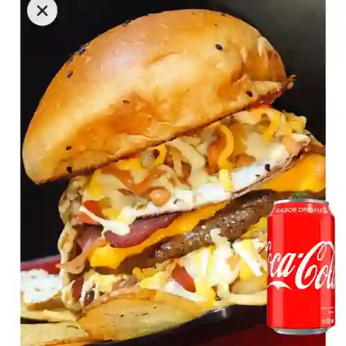 Combo Reina Escudera + Coca Cola 355 ml