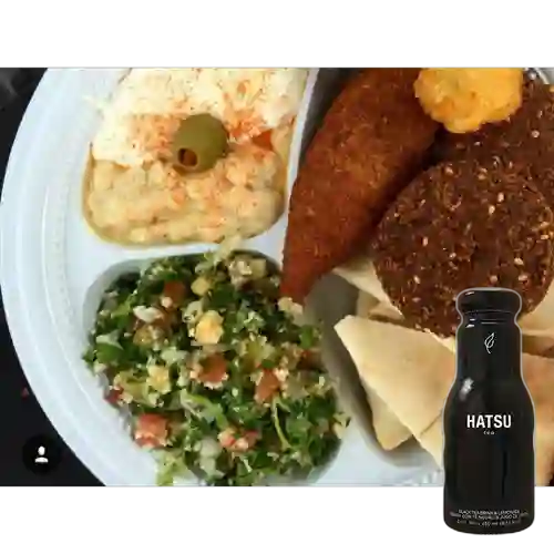 Combo Plato Chico + Hatsu Negro 250 ml