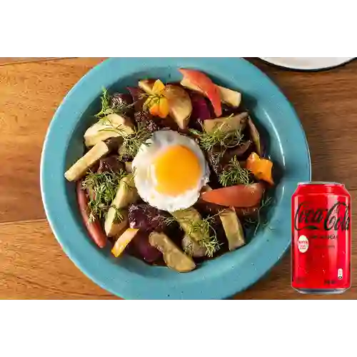 Combo Lomo Saltao + Coca-Cola Sin Azúcar 330 ml