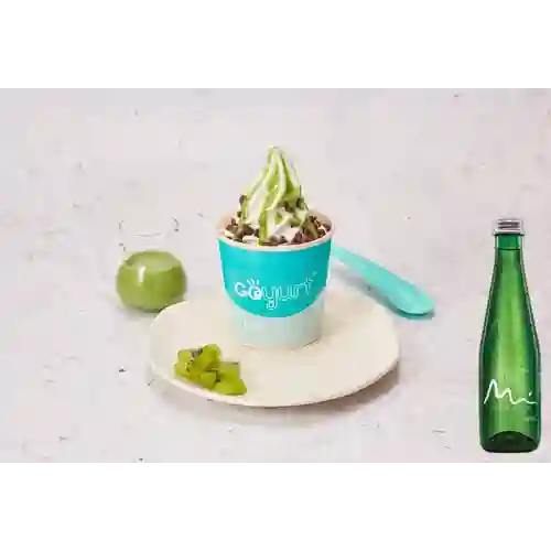 Combo Go Pistacho + Agua Manantial con Gas 300 ml