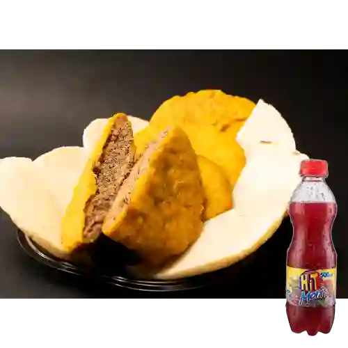 Combo Torta de Carne + Hit Mora 500 ml