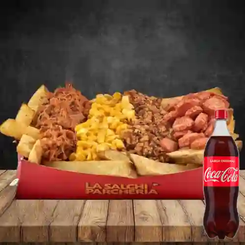 Combo Salchi Ranchera + Coca-Cola Sabor Original 1.5 l