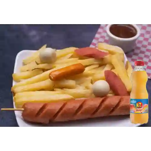 Combo Mandinga Longui Especial + Hit Mango 500 ml