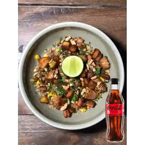 Combo Chaufa Criollo + Coca Cola Sin Azúcar 300ML