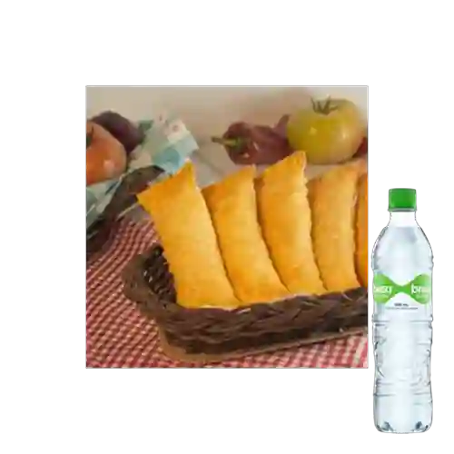 Combo Flautas + Brisa con Gas 600ML