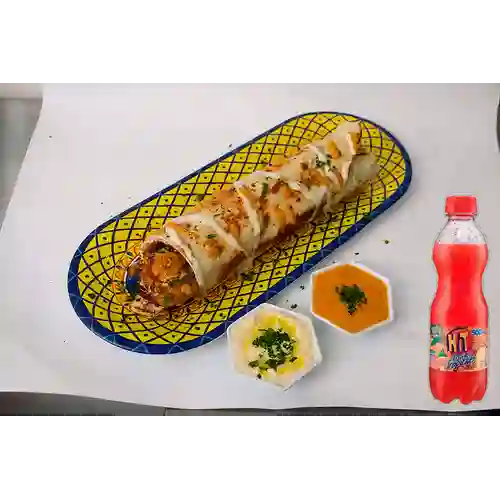 Shawarmon The King Carne +Hit Frutas Tropicales 500ml