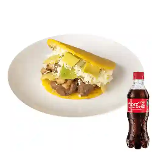 Combo Arepa Potra + Coca-Cola Sabor Original 400 ml