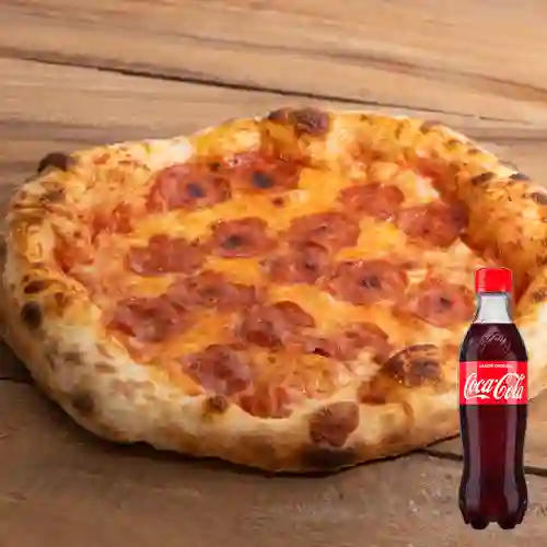 Combo Pizza Pepperoni +Cocacola Orig 400ml