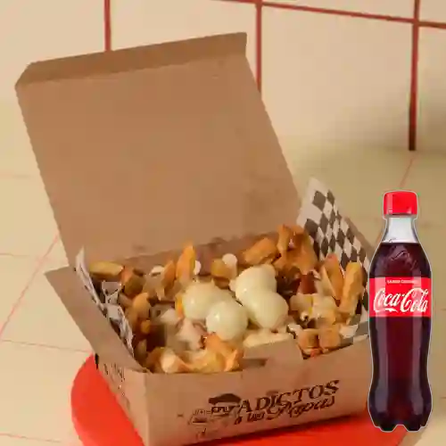 Combo Papas Especiales Melas +cocacola Personal 400ml