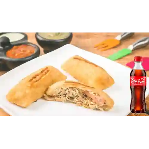 Combo Rancherito + Coca Cola Original 400 ml