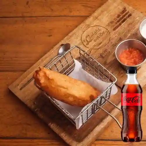 Combo Carimañola de Queso + Coca-Cola ZERO 400ml