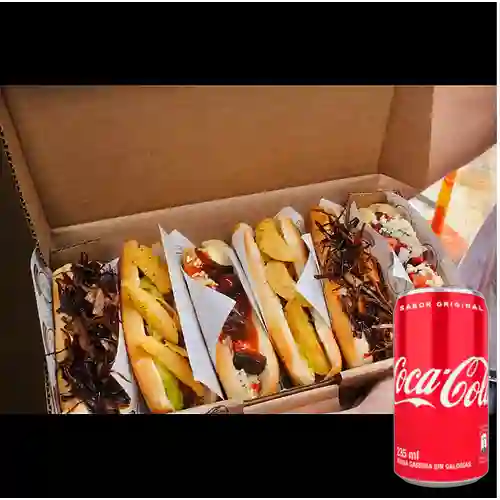 Combo Arma Tu Caja X3 + Coca Cola Original 235 ml