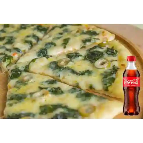 Combo Espinaca y Aceitunas + Coca Cola Original 400 ml