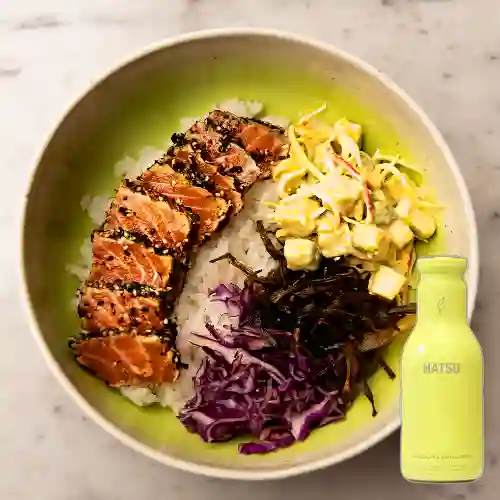 Combo Bowl de Salmón + Hatsu Amarillo 400 ml