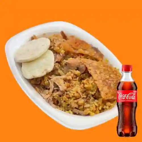 Combo Lechona Libra 500 gr + Coca Cola Original 400 ml