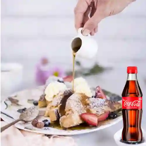 Combo Tostadas Francesas + Coca Cola Original 300ML
